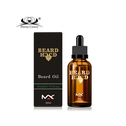 Собственная Марка pretty cowry 30 мл, сыворотка для бороды, масло для ухода за бородой для мужчин, органическое масло для ухода за бородой