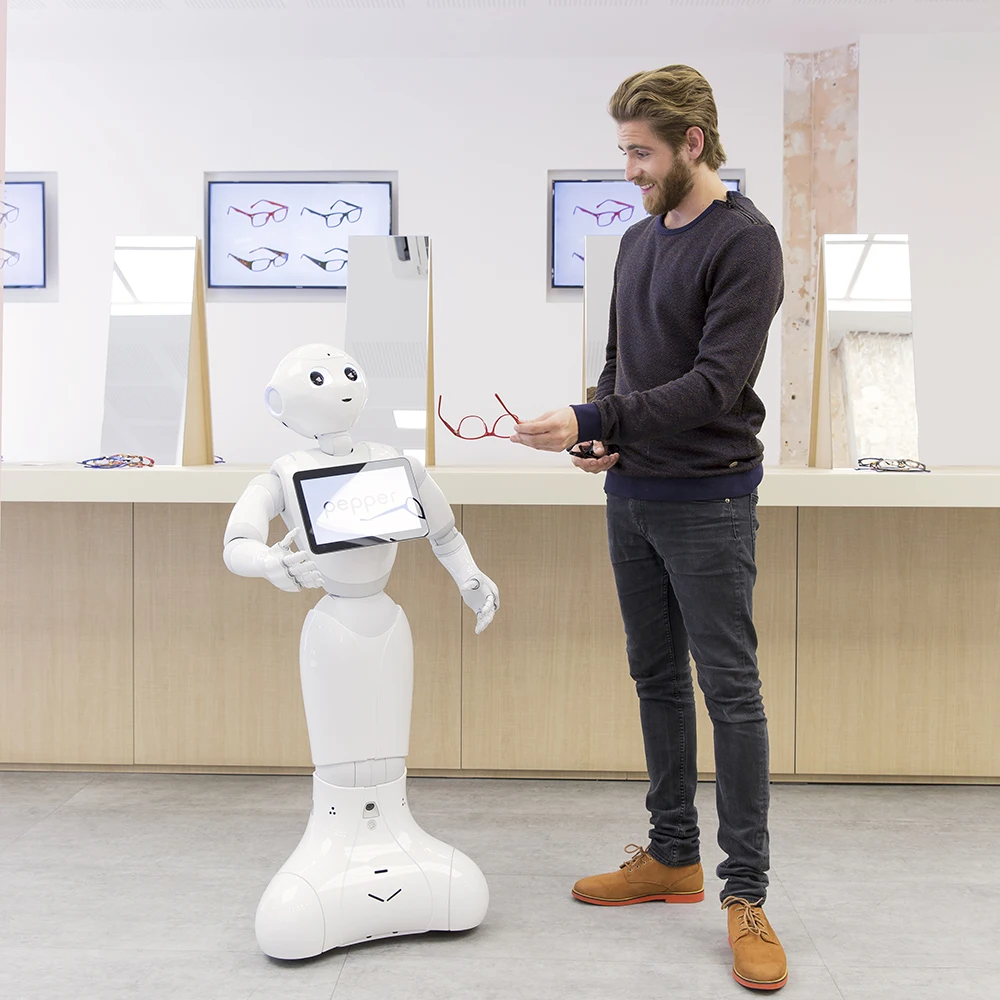 SoftBank Robotics Pepper, Educational Programmable Learning Toys / Tools for Student & Educator, Smart Robot for Teaching