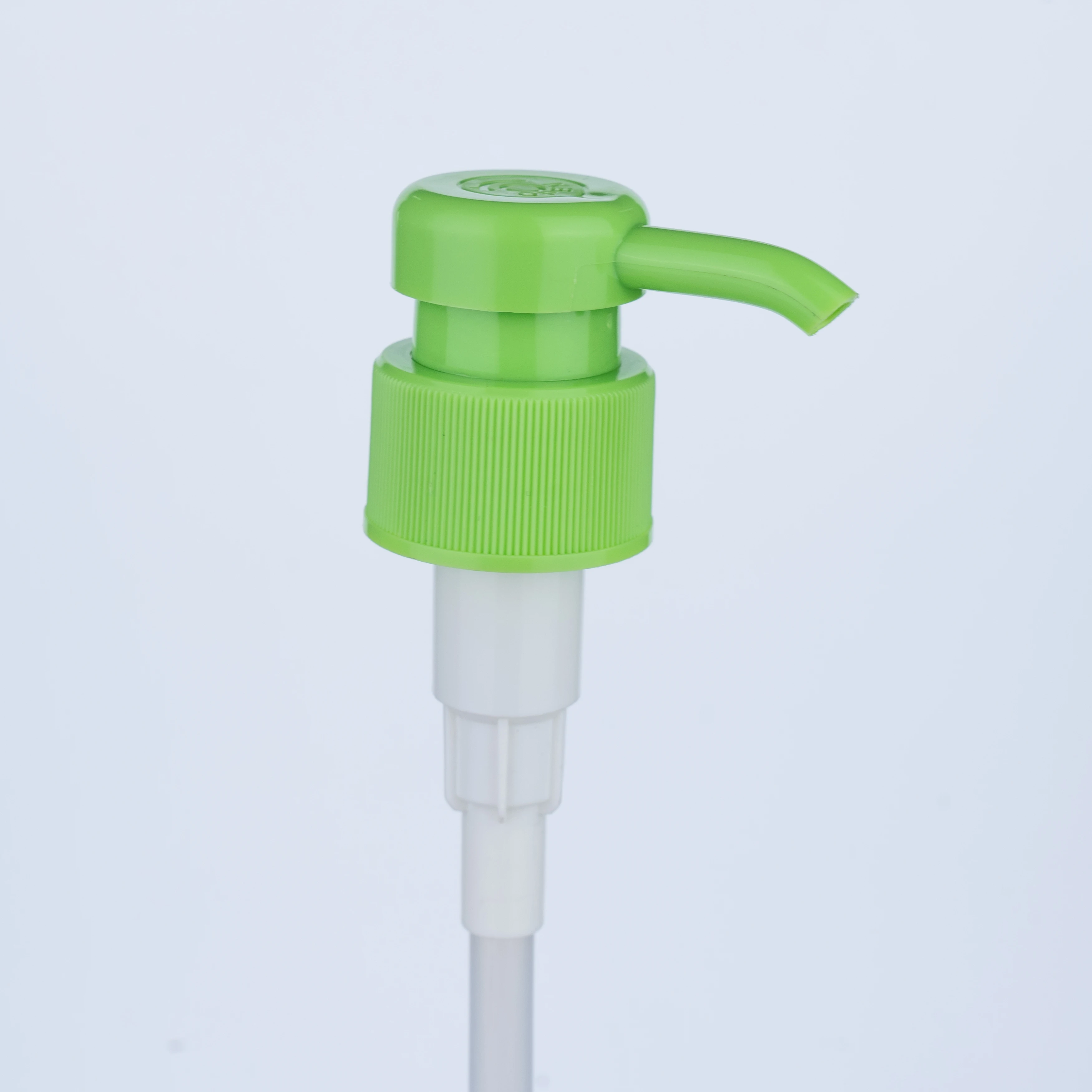 green long nozzle lotion pump 30/410 hair straightener shampoo pump