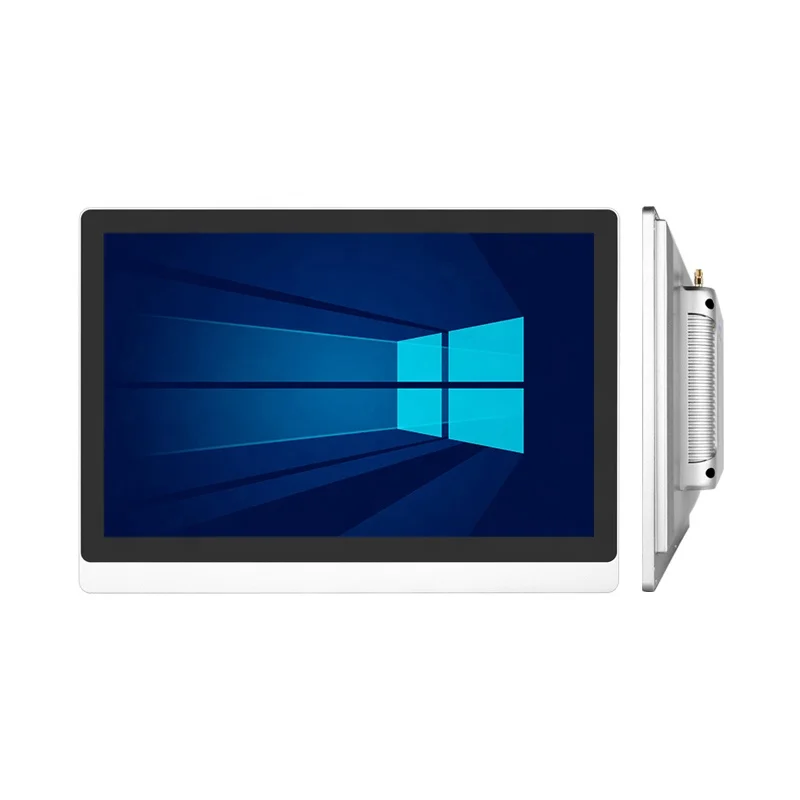 CTFLY 15,6 дюймов сенсорный экран все в одном ПК настольный компьютер панель ПК с сенсорным экраном celeron, умный транспорт