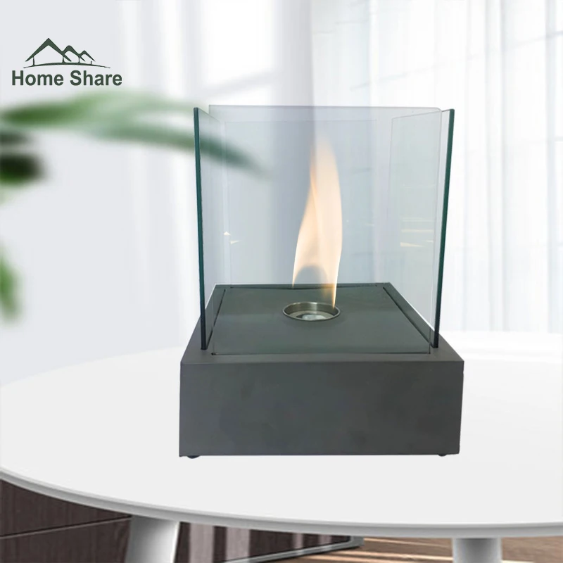 Горячая Распродажа современный стиль камин высокое качество Бездымная безопасная комнатная пожарная яма Портативный Новый спиртовой камин