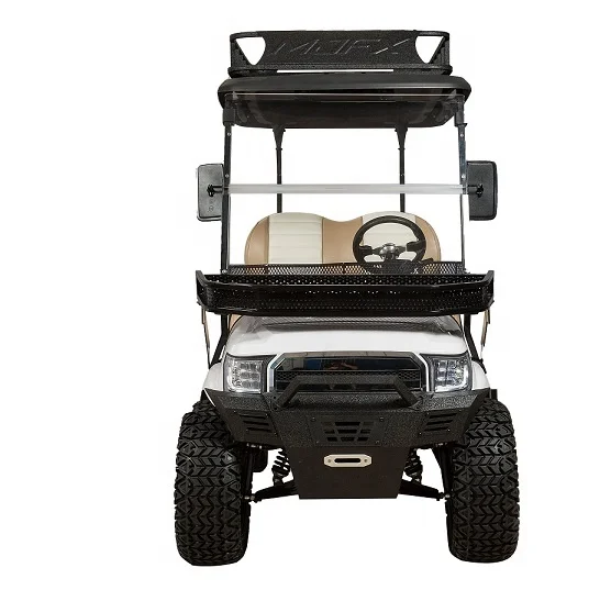 CE certification  electric popular golf buggy with cargo box or rear seat kit for passengers