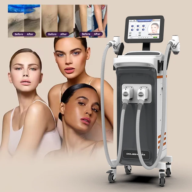 Cloud Computing 4 Wavelengths Laser Machine Hair Removal For All Types Skins