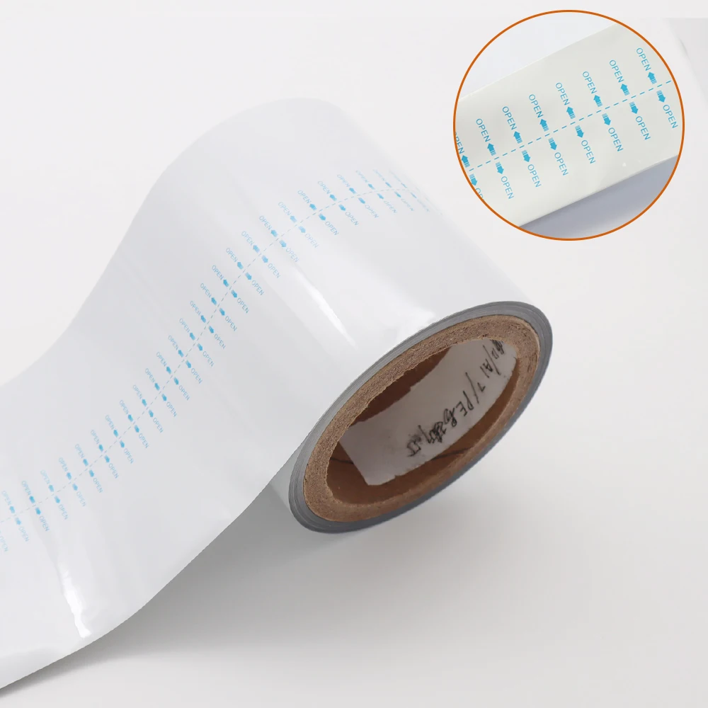 Custom Printed Packaging Roll Film Plastic Lamination Automatic Packaging Film Roll of Food