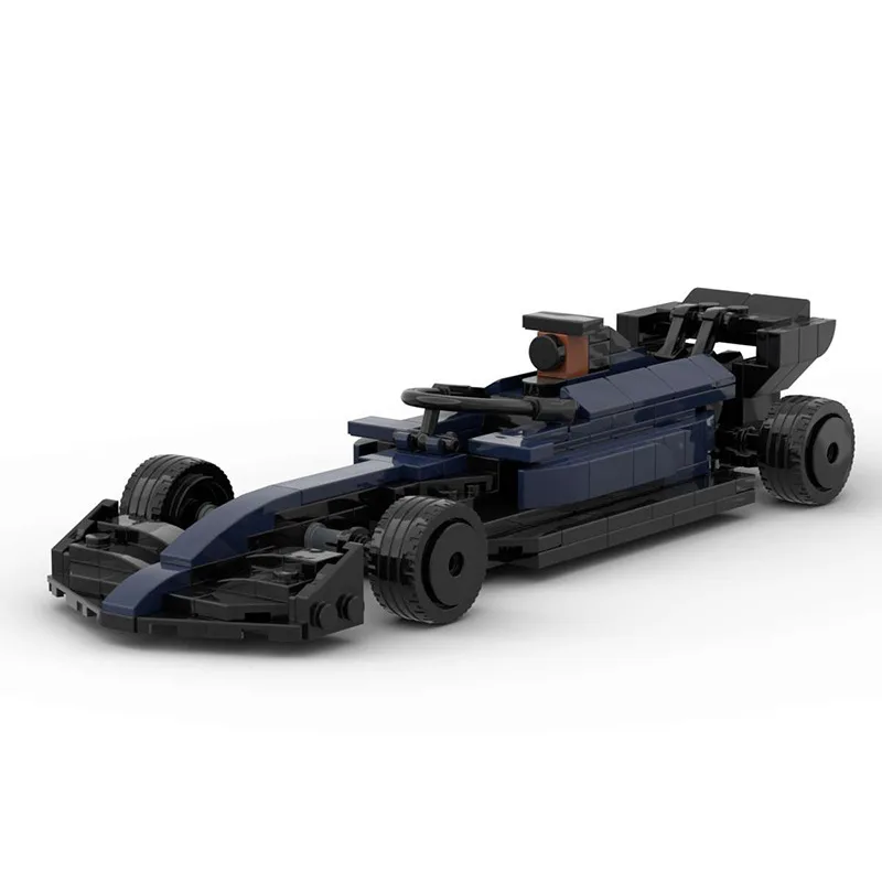MOC кирпичи Williams F1 FW45 спортивный автомобиль гоночный скоростной гонщик конструктор игрушки для детей подарки