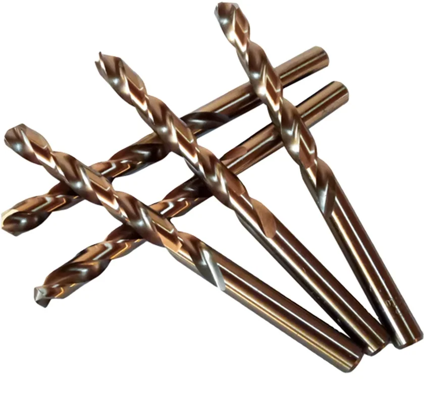 Manufacture  HSS Titanium Coated 4241 6542 4341 m35 Left Hand Twist Drill BIt for granite