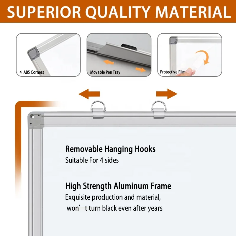 
90*120 White Board Dry Erase Calendar Magnetic Sided Enamel Buy Small Whiteboard 