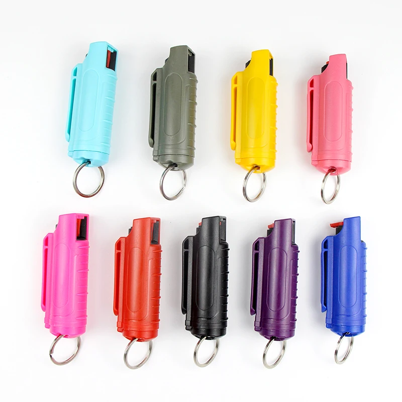 Wholesale 10pcs Outdoor Self Defense Keychain Accessories Self Defense Keychain Set Women Products