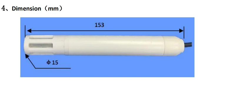 Focusens ODM OEM high flexibility humidity transmitter probe humidity sensor for temperatures up to 250c