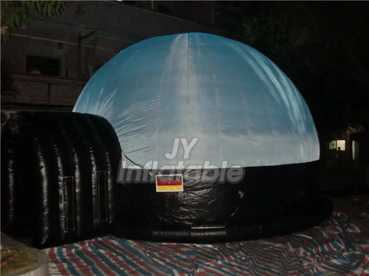 Mobile Digital Cinema Star Projector Inflatable Planetarium Dome Tent With Cover