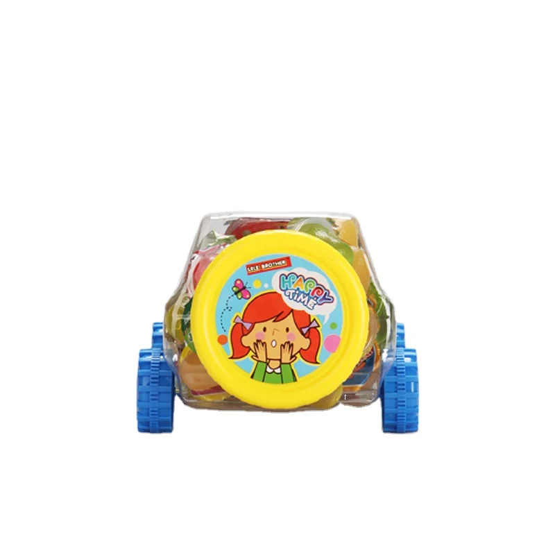 hot sales confectionery toys mini car with assorted jelly pop candy for kids gifts