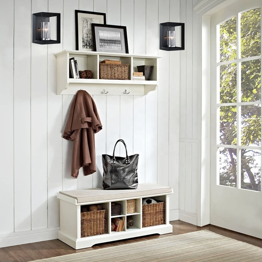 Hotel House Project Modern Vanity Light Brown Sconce Lighting Farmhouse Wall Lamp for Bathroom mirror