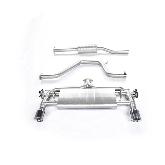 China Manufacturer Stainless Steel Valve Exhaust Systems For Ford Mustang 2.3t
