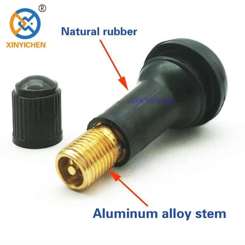 TR413 Car tire Valve Snap In Rubber Tubeless Tire Valve