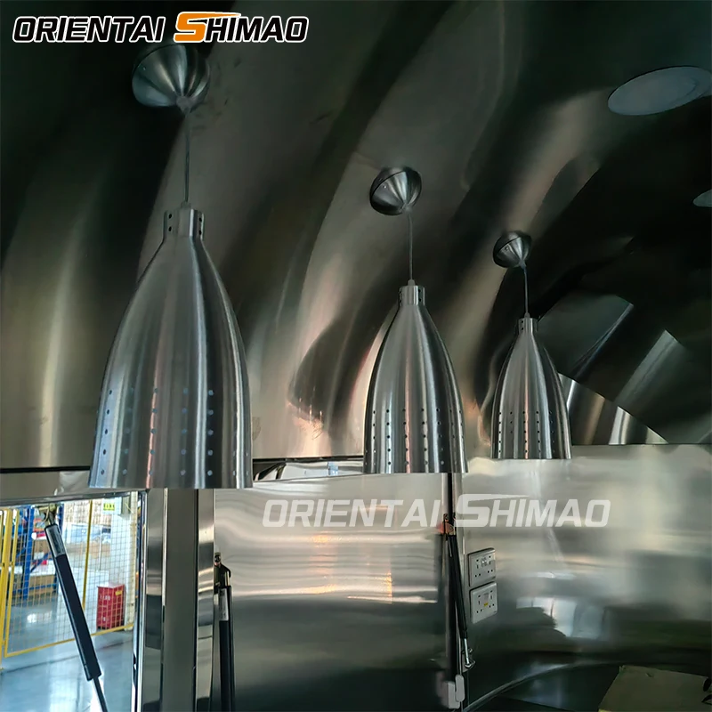 hotdog Airsream cart restaurant fast food kiosk stand trailer food prep equipment empty snack food truck trailer