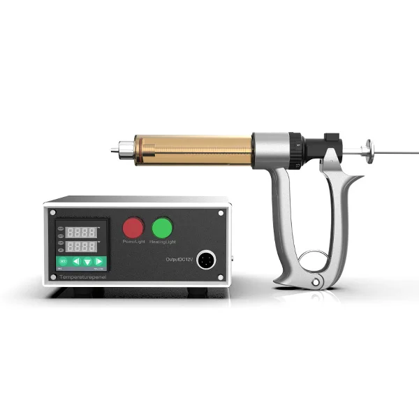 
2019 New Design Wholesale Filling Machine CBD THC Oil Vape Pen 510 Cartridge Filler gun with Temperature Box 