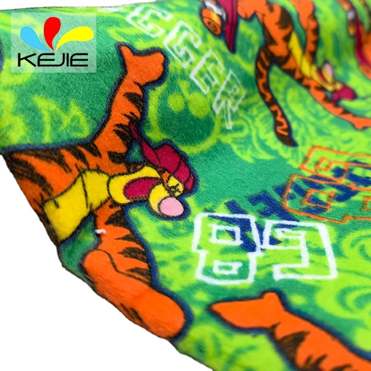 For Baby Bed Sheet/blanket/clothing/pajamas Super Soft Flannel Fabric 100% Cotton 21*10 40*42 Sheet Printed COMBED Woven / /