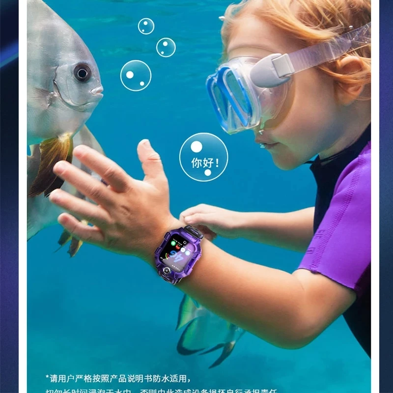 Z6 Kids Smart Watch for Children SOS Call Phone Watch Smartwatch use Sim Card Photo Waterproof IP67 Kids Gift For IOS Android