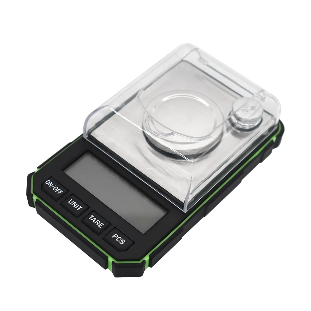 Mini Jewelry Electronic Scale 0.001g Accuracy Stainless Steel Digital Laboratory Balance Gold Milligram Scale