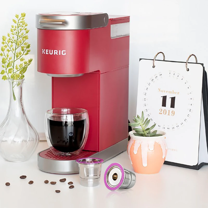1.0 2.0 Coffee Makers Machine Universal Keurig Stainless Steel Coffee  Capsule Reusable K Cups Coffee Pods