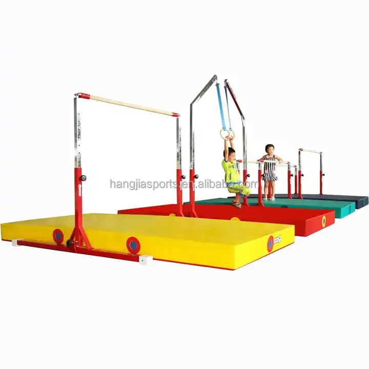 High quality gymnastic rings gymnastic rings with straps kids gymnastics equipment for sale