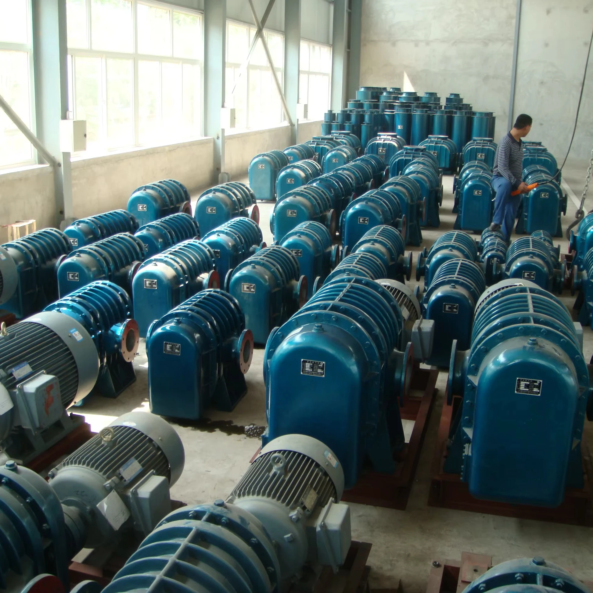 L series roots blower for aquaculture aerator sewage treatment aeration