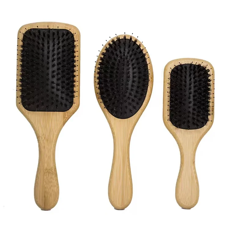 Air Cushion Comb Quality Wooden Color Large Board Comb Airbag Scalp Massage Comb