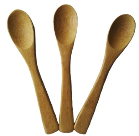 Natural Reusable bamboo   kitchen spoon and fork