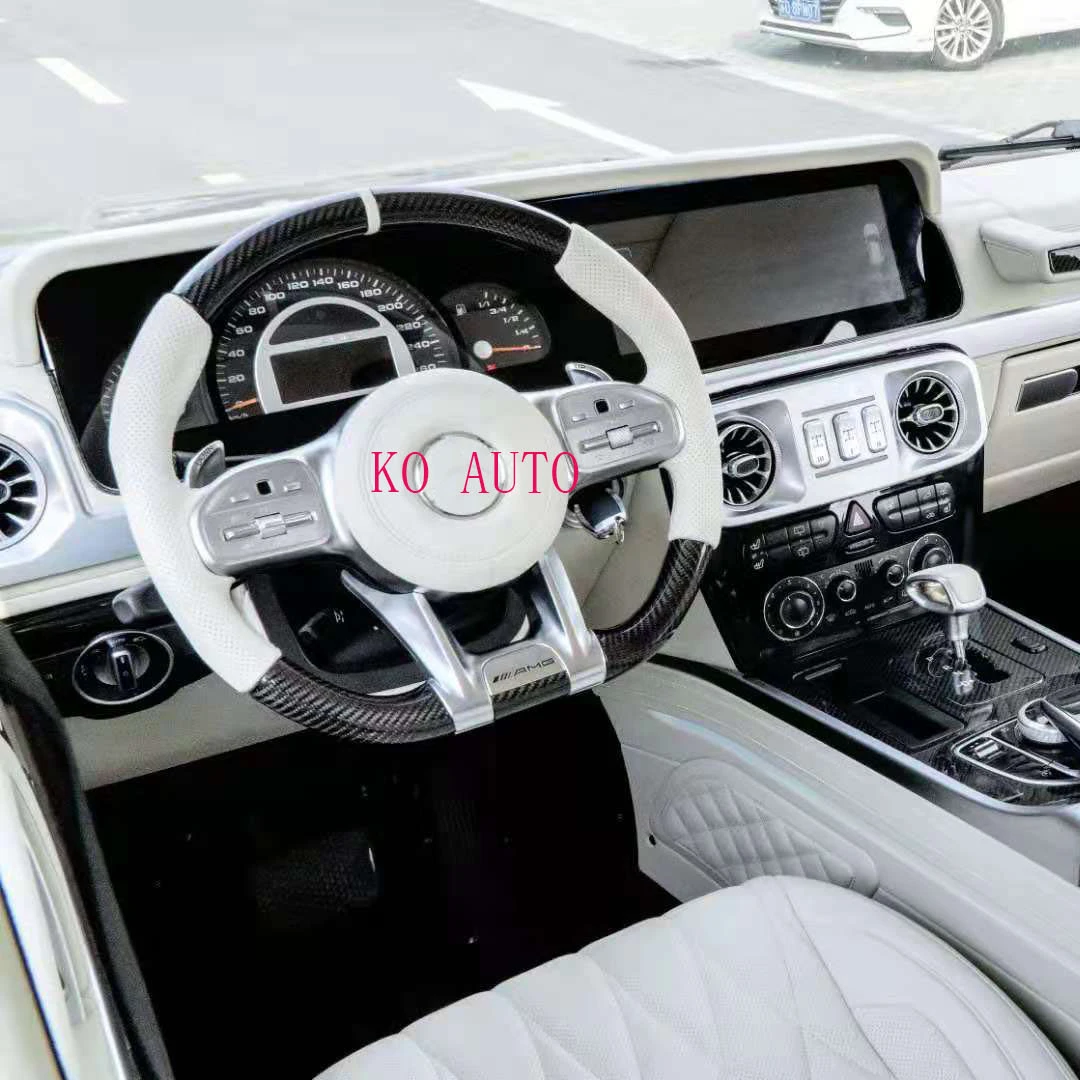 
Interior Trim parts body kit WHITE for Mercedes benz G CLASS G500 g63 g55 g65 g350 g463 g500 2002-2018 upgrade to 2020 style 