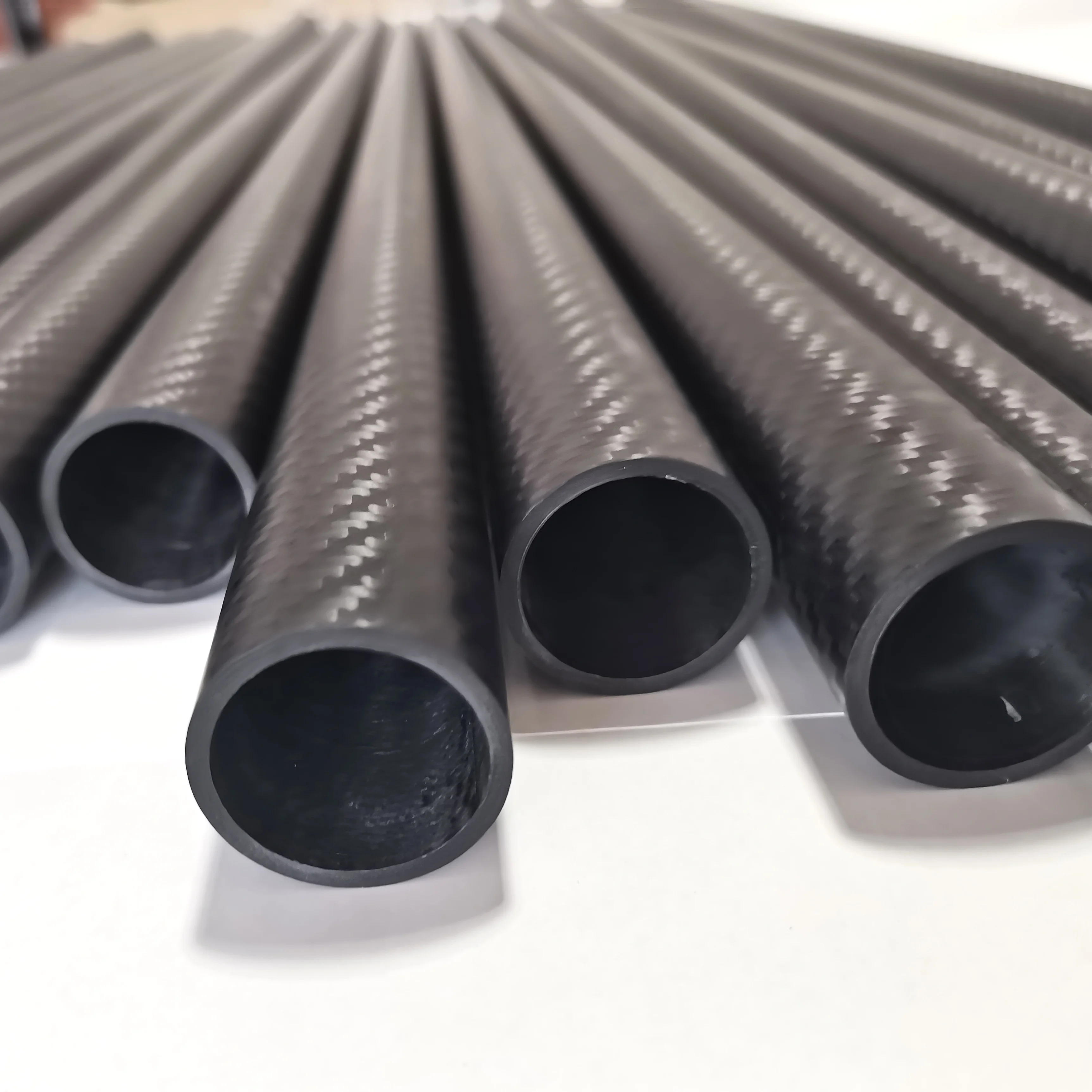 21.5mm 3K carbon fiber pool cue shafts butt tube,silk polished surface carbon tube