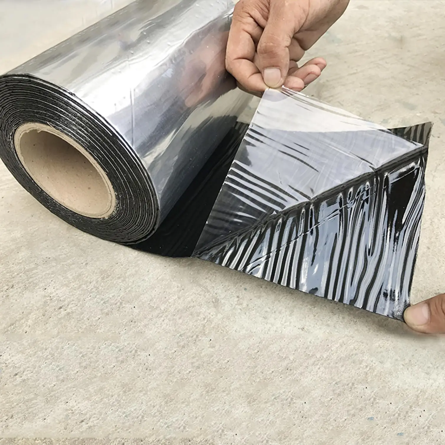Butyl tape for roof Waterproof Sealant  Aluminum Foil Duct Sealing for RV Repair, Boat and Pipe Sealing, Silicone