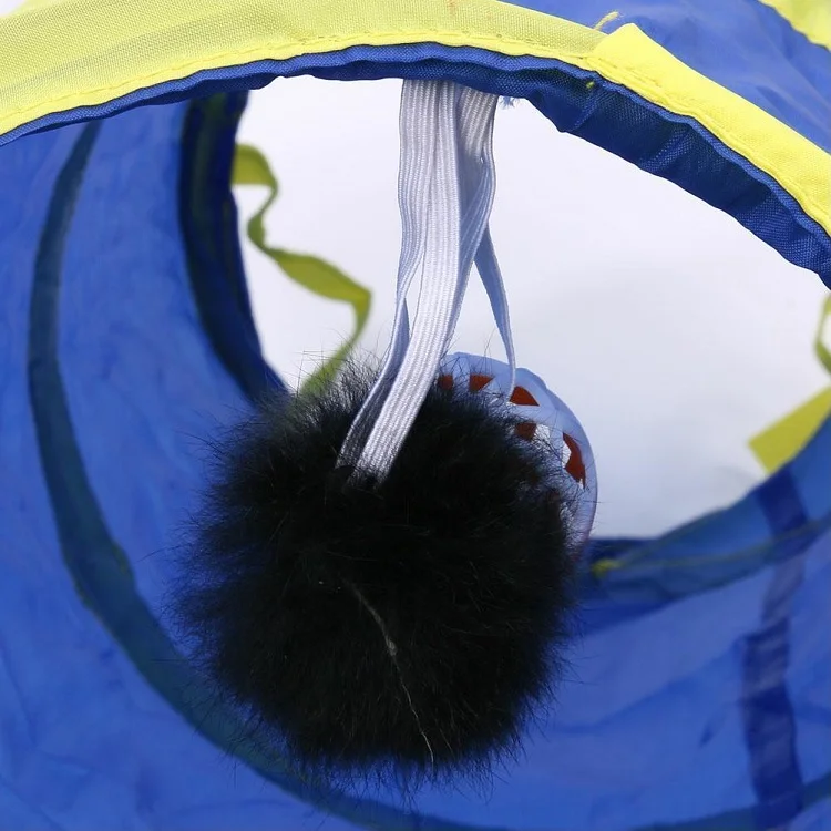 
Factory direct wholesale DIY splicing folded pet channel felt cat tunnel 