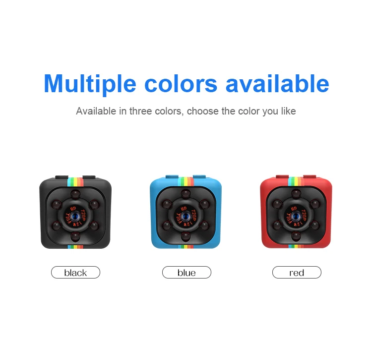  Vanci SQ11 портативный рекордер HD 1080P ночное видение DVR Micro Sport DV Скрытая шпионская