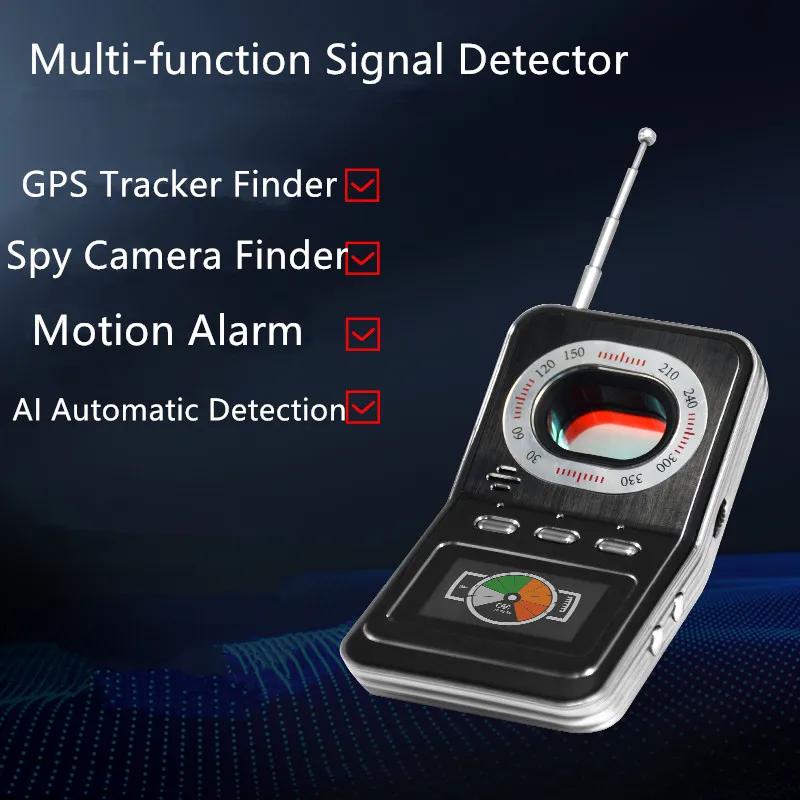 New K600 RF Detector Hotel Camera Anti-candid Infrared Scanner Anti-spy Detector