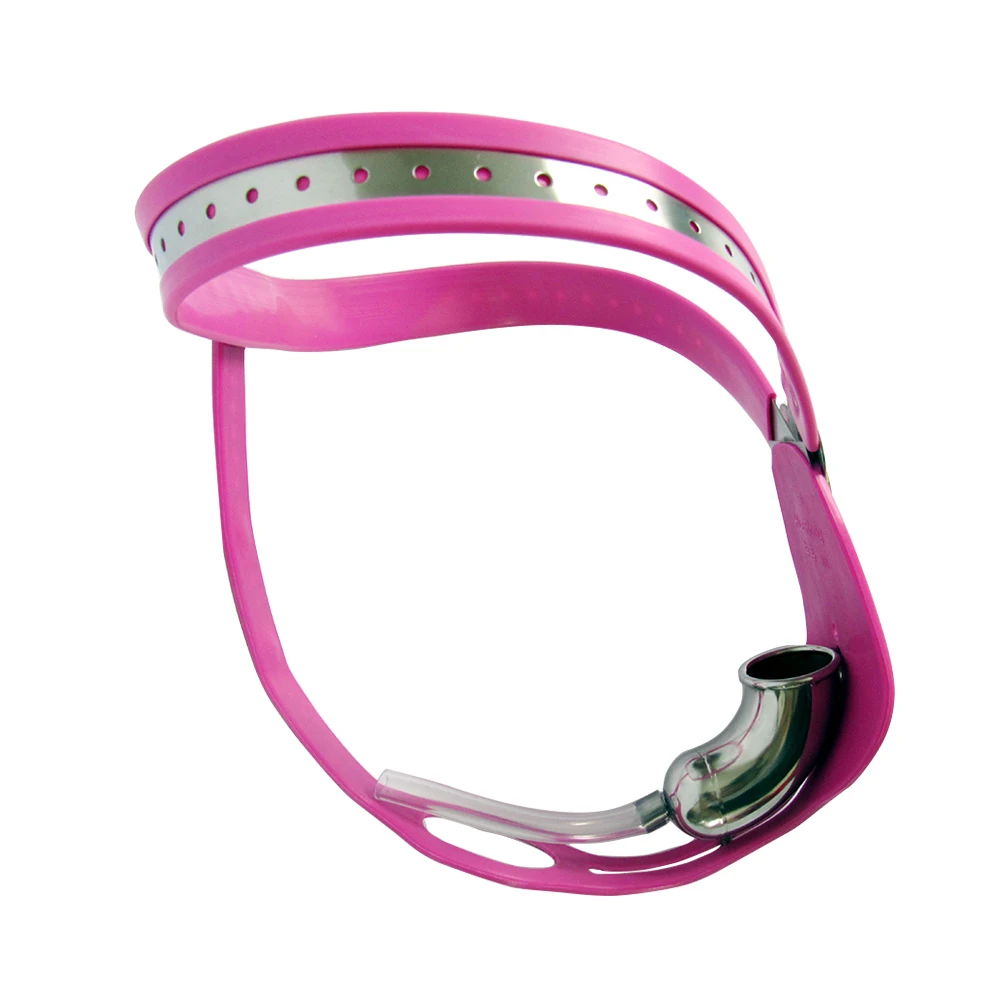 Black/Pink Bdsm Chastity Belt Harness High Quality for Men