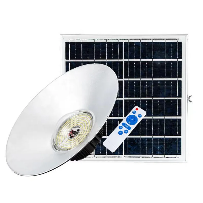 High quality for warehouse led solar high bay light with remote 300w