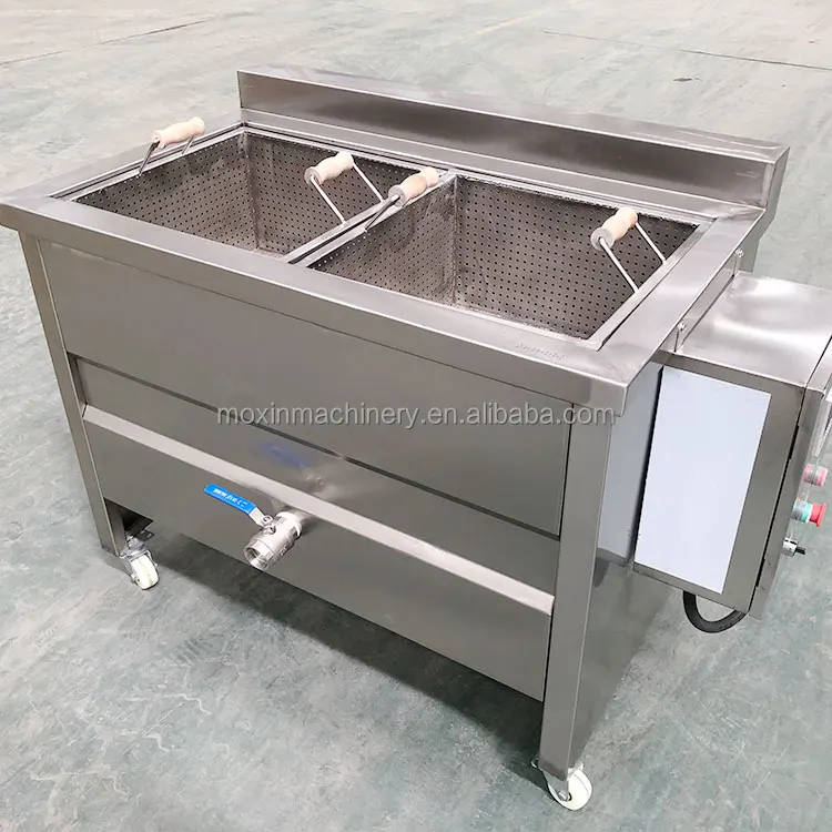 Moxin 30kgh 50kgh 100kgh Semi Automatic Cassava Potato Chips Making Machine French Fries Production Line With Low Cost