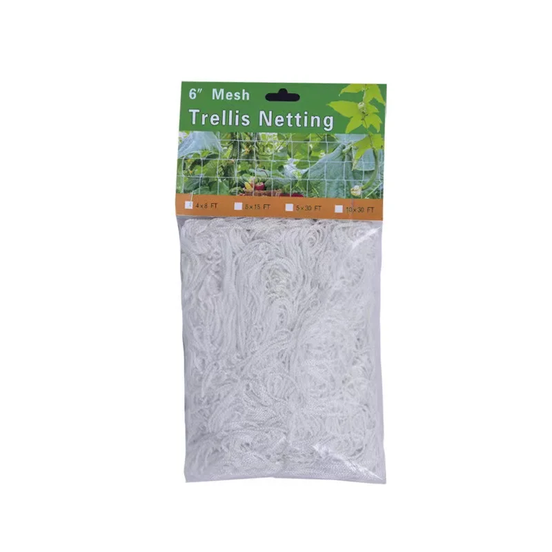 garden nylon polyester mesh anti climb planting extra heavy duty trellis netting