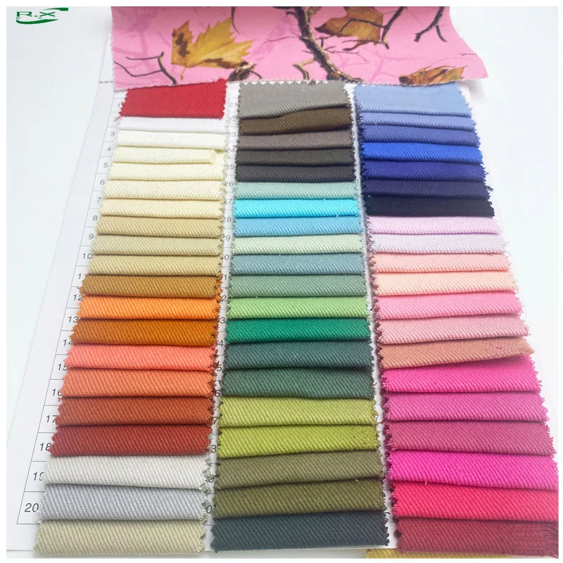 custom wholesale Pure Cotton Fabric 355Gsm 100% Cotton Fabric Brand New Best Selling Quality Clothing Fabric