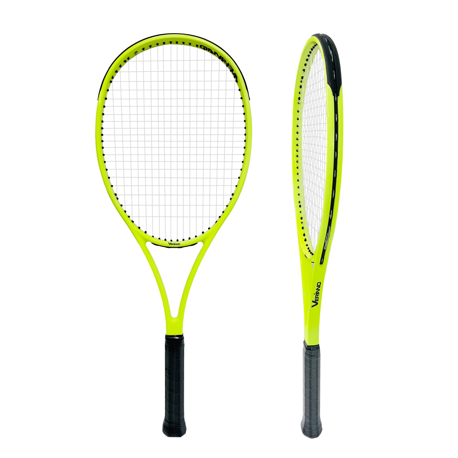 Professional optical green glow in the dark composite graphite tennis racket blade 98