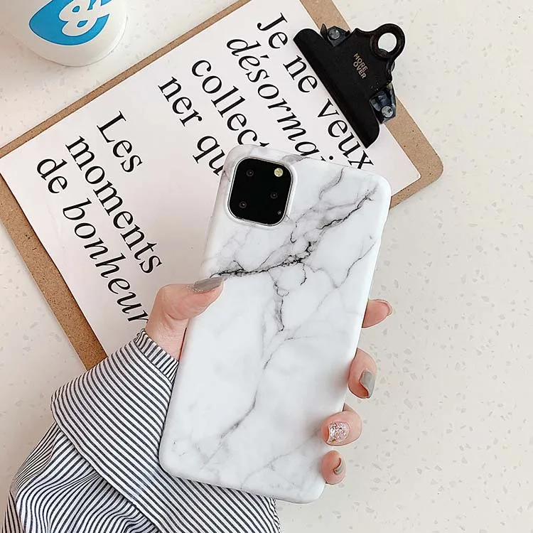 Wholesale Price 2021 New Marble Phone Case for iPhone 12 Pro Case; TPU Soft Flexible Rubber Mobile Cover for iPhone 12 Pro Case