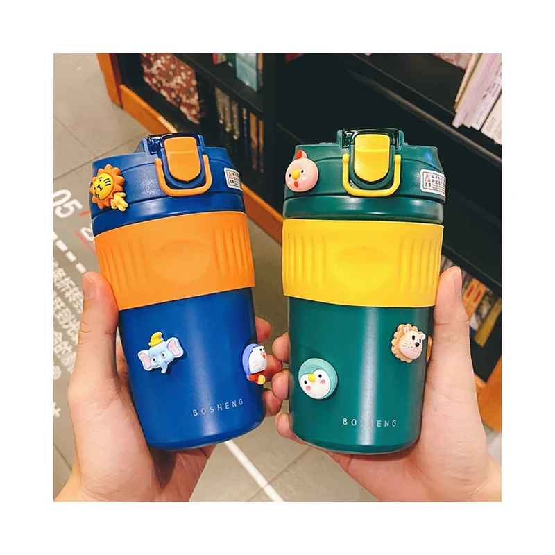 wholesale 350ml stainless steel thermo mug bottle fashion unique design 12oz travel tumbler coffee cup with seal lid