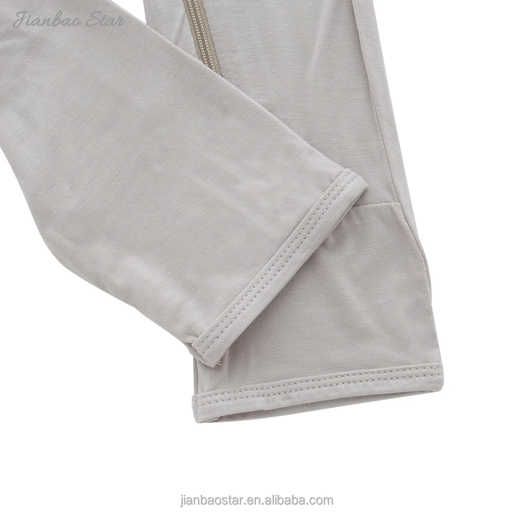 High Quality Cotton Bamboo Spandex Long Sleeves Baby Rompers Custom Print Baby Sleep Suit Baby Jumpsuit Pajamas Set