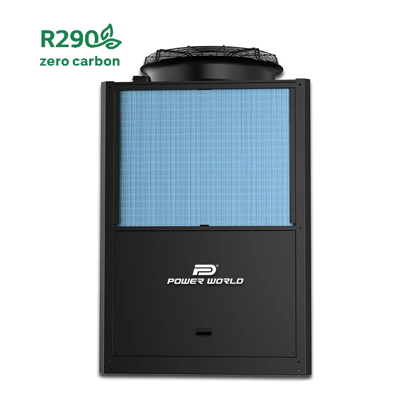 High COP Wfi control R290 commercial air heat pump heating heat pump hot water heater unit