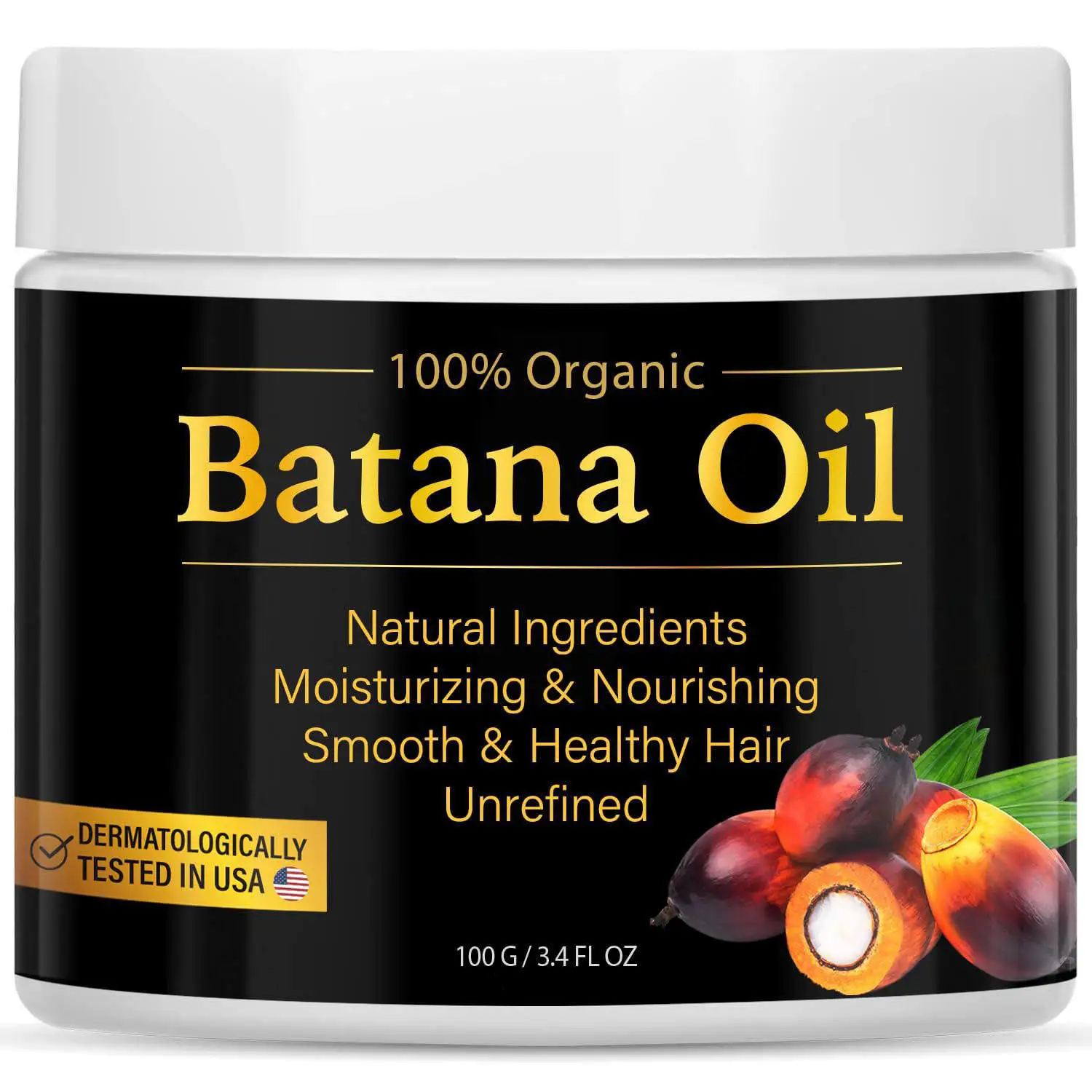 Private label Hot Selling  Batana oil Hair Essential Oil Butter Organic Anti hair loss  For Men and Women