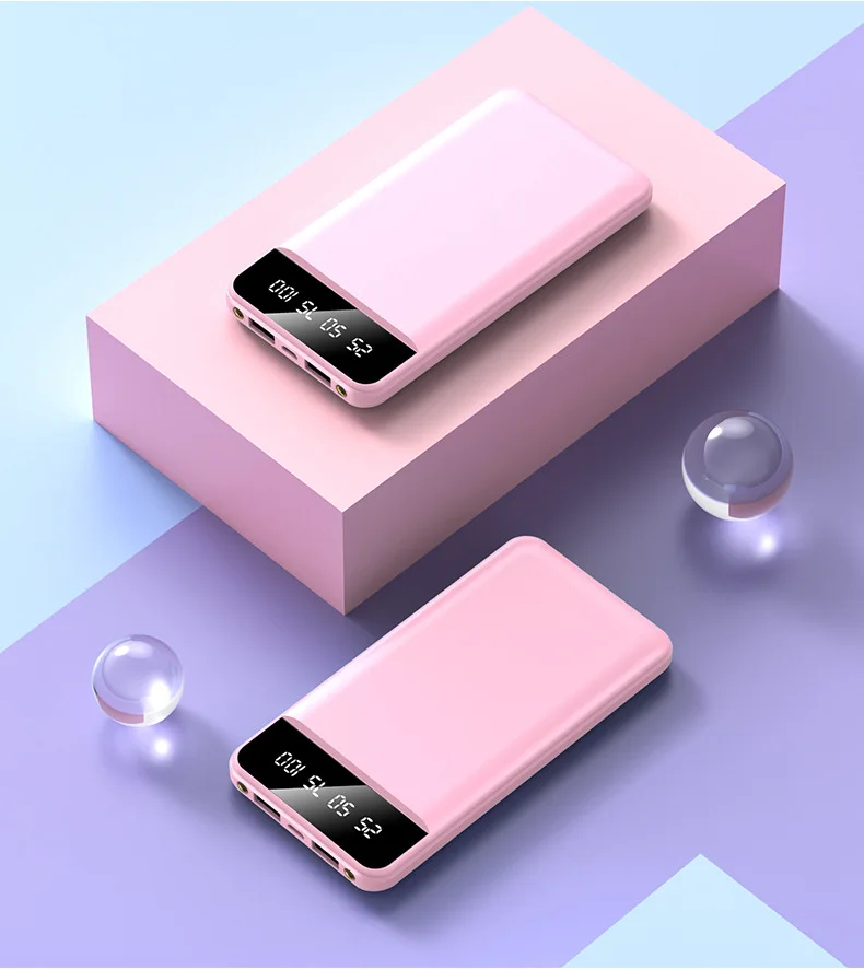 2022 custom outdoor	portable original 18650 lifepo4 small 5v 2a super capacitor usb power bank fast 20000mah