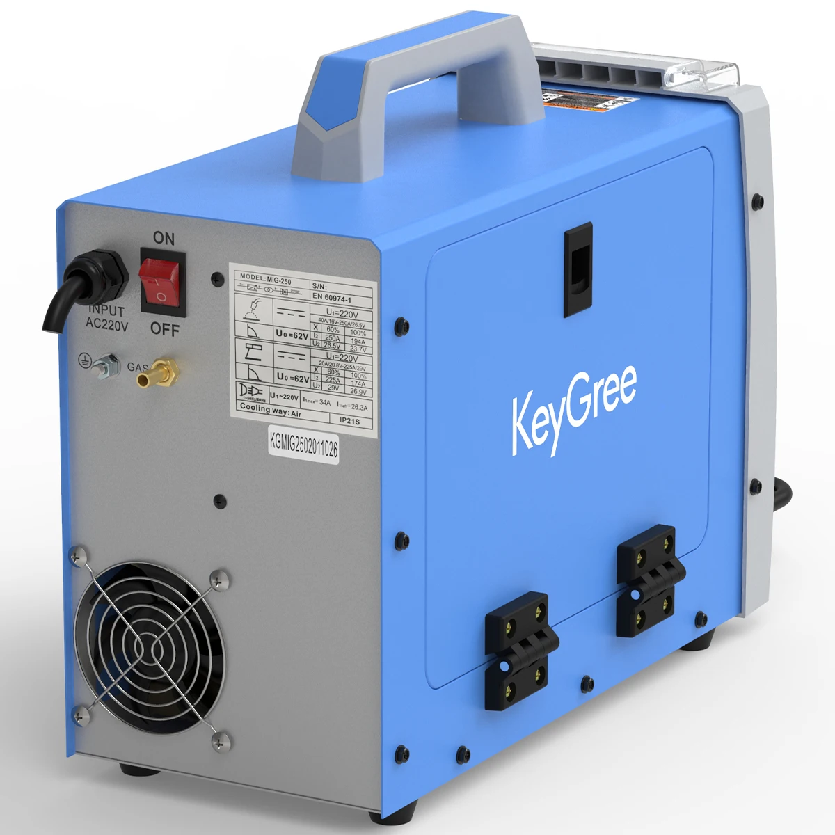  250amp портативный синергический сварочный аппарат CO2 mig сварщики