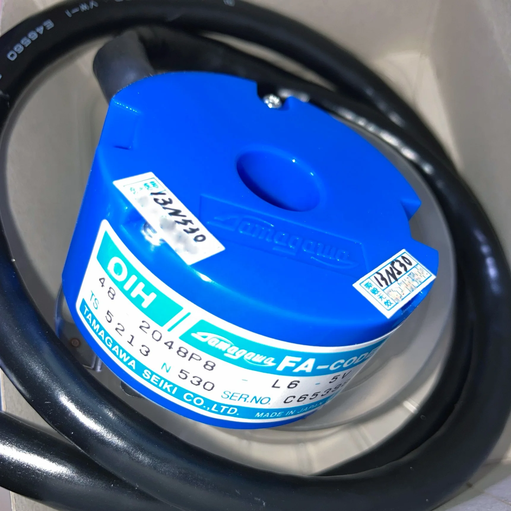 NEW TAMAGAWA Rotary Encoder TS5213N530 OIH48-2048P8-L6-5V BRAND-NEW IN ORIGINAL PACKAGING