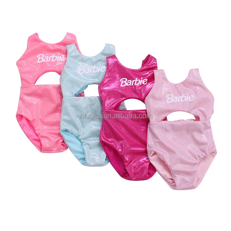 girls bathing suits New Fashion Parent-child set Swimsuit Sleeveless Girl Reversible Swimwear Beachwear