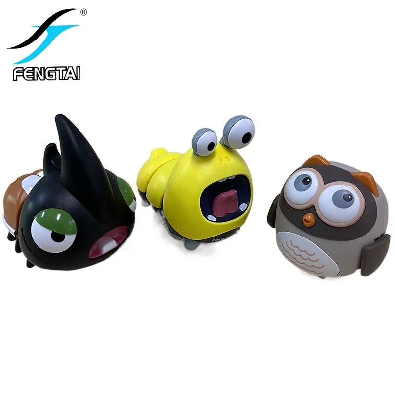 Детские электрические качели Мультяшные животные ползание игрушка-насекомое модель совы жук ходьба